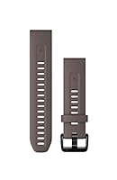 Garmin Quickfit-Armband 20mm, passend für die S-Modelle der Fenix-Serie, Instinct 2, Epix Pro 42mm, Descent Mk2S, Descent MK3-43mm, Approach S70-42mm, Dunkelgrau