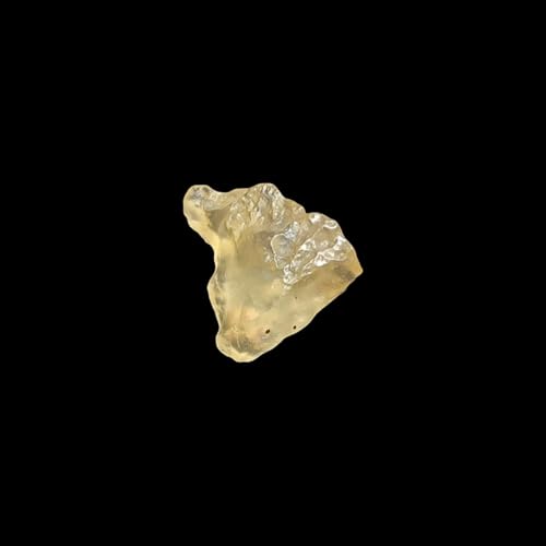 Image of Libyan Desert Gold Tektite 7.18g, Extremely Rare Meteorite Impact Glass, 1pc 31mm A-Grade Natural Specimen, Found in Only in Egypt ID#R