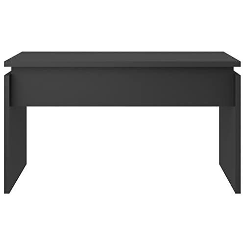 vidaXL Salontafel 68x50x38 cm spaanplaat grijs - Image 6