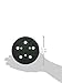 PORTER-CABLE Hook And Loop Pad for Model 333VS Sander, 5 or 8-Hole (13909) , Black