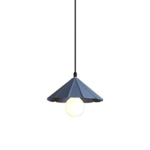 Lustre Macaron E27 en fer pour éclairage de restaurant et bar moderne - 2