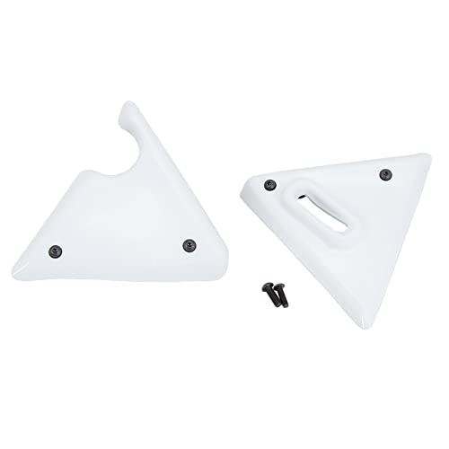 Carenado lateral Africa Twin CRF1100L soluciona entrada de barro con panel protector blanco 2