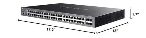 Image of TP-LINK TL-SG3452P POE+ GIGABIT 48 Port L2+ 4 SFP Slots Jetstream (View 3.20)