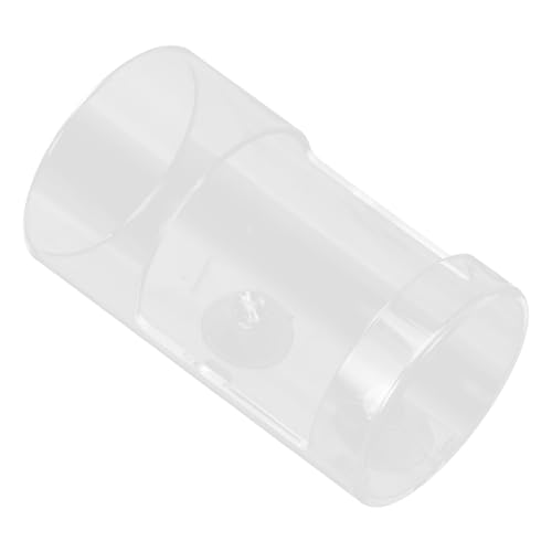 HOLIDYOYO Acrylic Fish Feeder Dish for Aquariums Multi Purpose Suction Cup Feeding Bowl for Shrimp Snails Sturdy Feeding Ring for Easy Tank Use Durable Convenient for Fish Owners