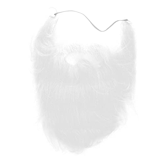 Greensen La Tétine Blanche Parfaite en Tissu Peluche pour les Fêtes et les Costumes, avec un Faux Bandeau élastique pour un Maintien Sûr