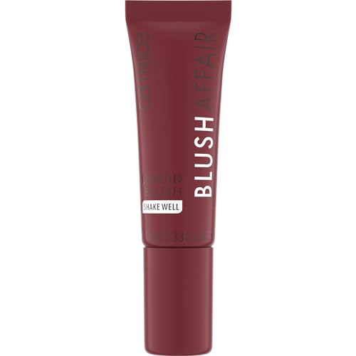 Catrice Blush Affair Liquid Blush, Blush, N. 050, Viola, Altamente Pigmentato, Risultato Immediato, Naturale, Opaco, Vegano, Senza Profumo, Senza Alco