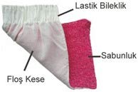 Dualpeeling Kese + Sabunluk Hamam Kesesi - Banyo Kesesi
