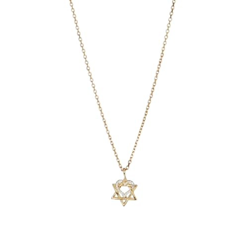 Interlocking Star and Heart Necklace