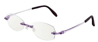 「エアロジプラス」オーダーふちなし眼鏡&トライガードレンズセット