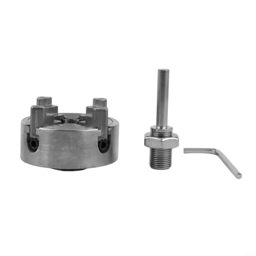 Abrazadera de metal autocentrante Z011 con 4 mandíbulas para mini taladro de banco 2