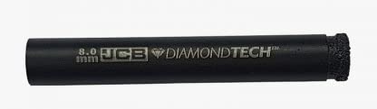 JCB, Diamond TECH™ Hole Saw with Tough Alloy Body & High Grade Exposed Diamonds, 8mm Diamond Tipped, Universal Fit Hole Saw - Image 4