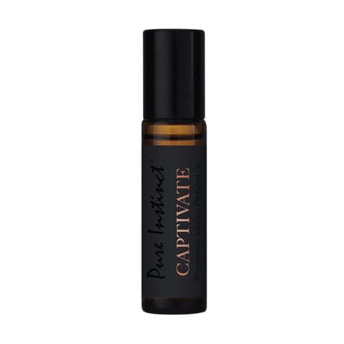 Parfum à bille aux phéromones Pure Instinct CAPTIVATE pour booster l'attraction masculine 10,2ml