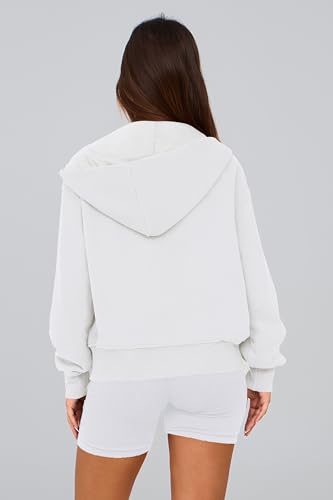 PRETTYGARDEN Hoodies for Women Sweatshirt Zip Up Hoodie Fall Fashion 2025 Trendy Long Sleeve Jackets Winter Clothing Outfits