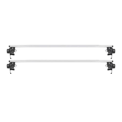 Barras transversales de techo para Toyota Tacoma 2024 de aluminio con antirrobo 1