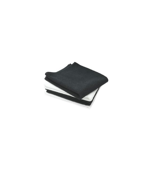 Sibel Serviettes Éponge BOB TUO Noir 50 × 85 Cm – 100% Coton Professionnel Coiffure