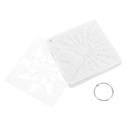 Healifty Plantillas de Plantillas de Pintura de Puntos de Mandala de 36 Piezas para Proyectos de Arte de Pintura Diy