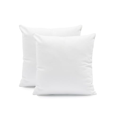 Oreillers anti-acariens 60x60 Alpes Blanc de forme carrée pour lit double - 3
