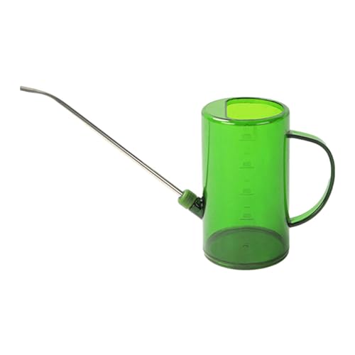 Regadera de boquilla larga de 2 litros, regadera pequeña para plantas de interior, regadera de boca larga para plantas de casa, regadera de flores, hervidor de riego de plantas de 2 litros para