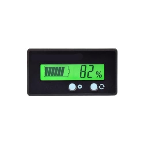 Testeur de tension numérique à affichage LED verte pour éviter les pannes de batterie