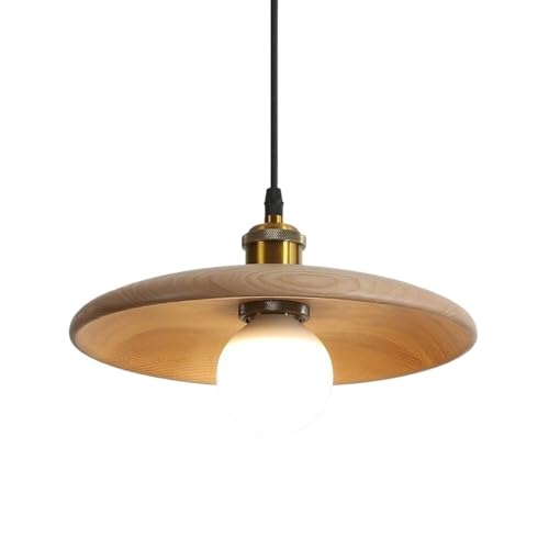Plafonnier d'intérieur table manger avec suspension disque rond laiton