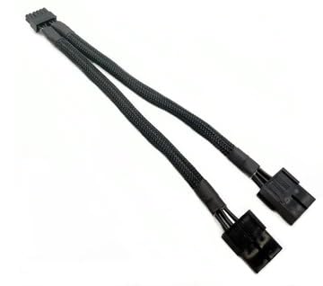 VERGEENO 12-Pin to 2x8-Pin Female VGA, Universal PCI-e Graphics