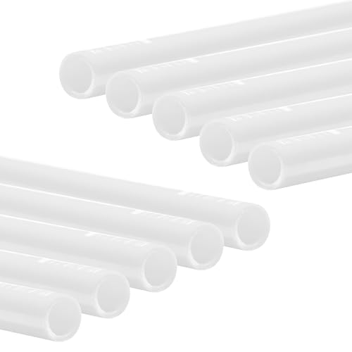Image of SharkBite 1 /2 Inch x 5 Feet White PEX-B, Made in the USA, Pack of 10, Flexible Water Pipe Tubing for Plumbing, U860W5