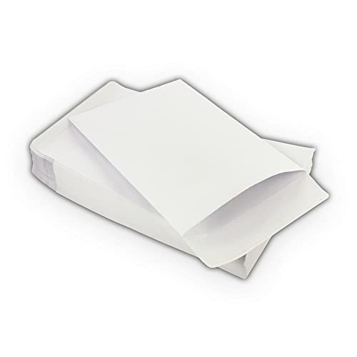 50 EcoSwift 6" x 9", Self-Seal White Paper Envelopes for Mailing Shipping Invitations Catalogs Documents Letters 6x9