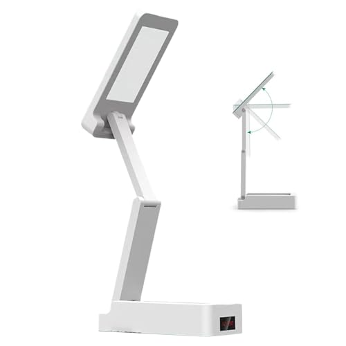 Lampe de bureau pliable sans fil pour travailler sans fatigue oculaire