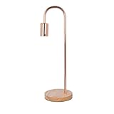 Marque : Paris Prix Paris Prix Lampe à Poser Bois & Métal Vinara 47cm Cuivre