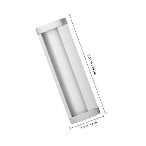 Manija empotrada oculta de aleación de aluminio para puerta corrediza, tirador empotrado con espacio entre agujeros de 128mm para puerta de clóset deslizante miniatura 2
