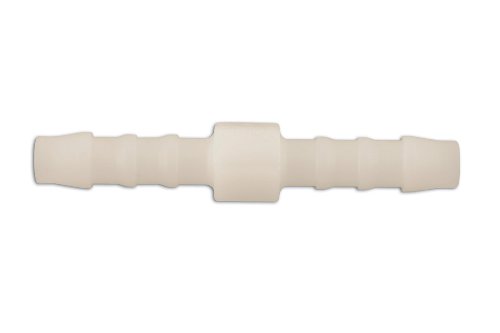 Union de tubos de plastico de 6mm acoplamiento estanco de 49mm contra fugas pack 10