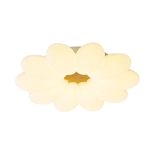 Plafonnier LED fleur pour chambre de fille et ambiance romantique