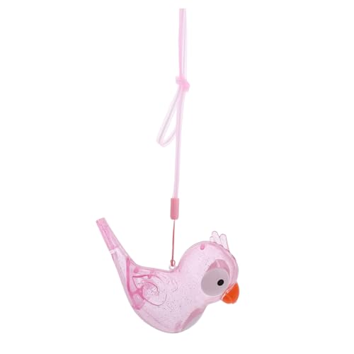 GARVALON Kids Water Bird Whistle Toy Draagbaar Interactief Muziekinstrument Voor Jongen Meisje Transparant Ontwerp Met Schattige Cartoonvorm Geschikt Voor Bad Feestjes
