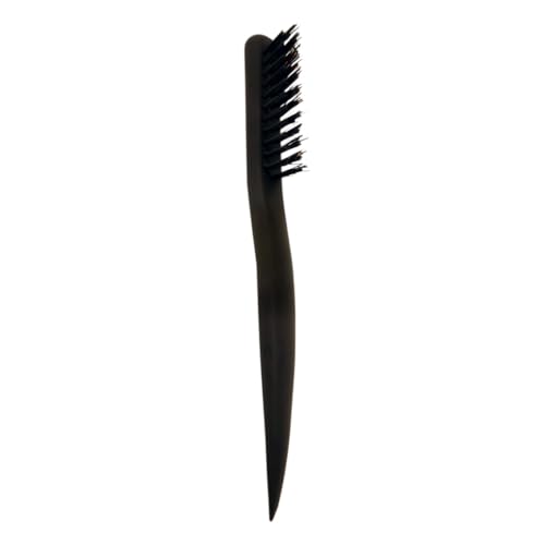 Image of Ikonic Professional Teasing Brush with Ionic Technology, Adds Volume, Anti Static, Adds Shine, Sectioning Brush, Back Combing, Heat Resistant, All Hair Types, Salon & Personal Use