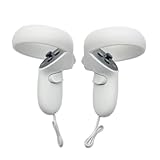 Meta Oculus Quest 2 VRヘッドセットコントローラー左/右交換用互換品(L R With Wrist Strap)