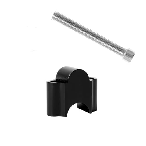 Abrazadera elevador manillar de aluminio mecanizado CNC para manillares de 22 y 28 mm