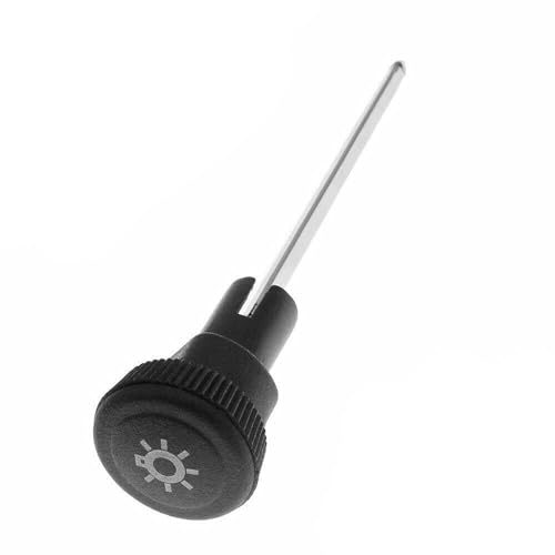 G · PEH Headlight Switch Lamp Knob Replacement for 1990-2004 Ford Bronco F150 F250 F350 Truck Mustang Replaces F5TZ 11661-A,F5TZ11661A,76871(Black)