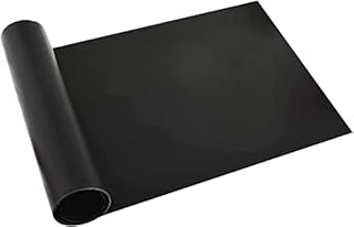 QH7 BBQ Grill Mat, Non Stick Barbecue Baking Mats for Charcoal, Gas or Electric Grill - Heat Resistant, Reusable and Easy to Clean, FDA Aproved ((180X40) CM)