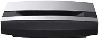 XGIMI Aura 4K UHD Ultra Short Throw Laser Projector for Home Theater, 2400 ANSI Lumens, 80% DCI-P3 & 90% Rec.709, HDR10, 60W Harman Kardon Speakers, Android TV 10.0, Wireless Casting