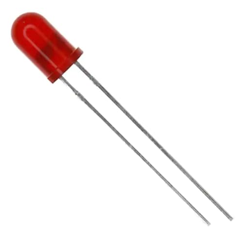 AVLIS-CO Pack of 10 TLUR5400 Led Red Diffused T-1 3/4 T/H Radial
