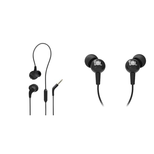 Image of JBL Endurance Run 2, Sports in Ear Wired Earphones with Mic, Pure Bass, Sweatproof, Flexsoft eartips