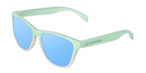 NORTHWEEK Gradiant Gafas de sol, Menta - Azul Cielo, Adulto Unisex Adulto