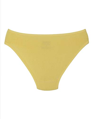 Image of Amante Solid Low Rise Cotton Bikini Panty Pack(Pack of 3)