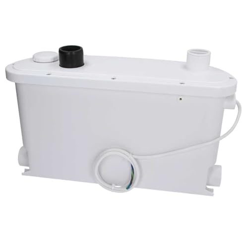 400W Max Domestic Sanitary Macerator Waste Water Pump Shower Toilet System Sink Sewage Pumps for Home Use 4 Inlets Quiet IP54 Rated CE Marked High Pressure