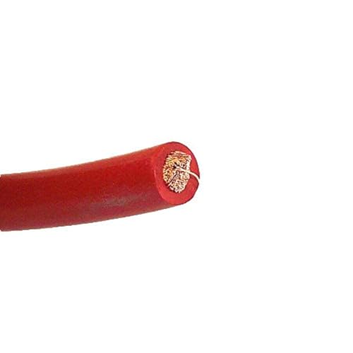 MKGT Red & Black Battery/Starter/Welding Flexible PVC Cable Wire 110/170/345 Amp 16mm 25mm 35mm ® (35mm² Red, 5 Meters)