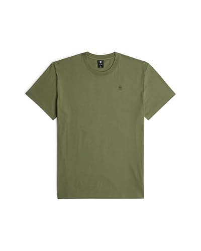 G-Star Men's Base-S T-Shirt, Size: M, Color Green 4