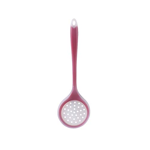 Colador Un colador Hecho de Material de Silicona Que se Puede Utilizar en la Cocina de la casa. (Color : Purple)