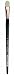 da Vinci Hog Bristle Series 7407 Plein Air Oil Painting Brush, Filbert Short with Black Lacquered Handle and Copper Ferrule, Size 16