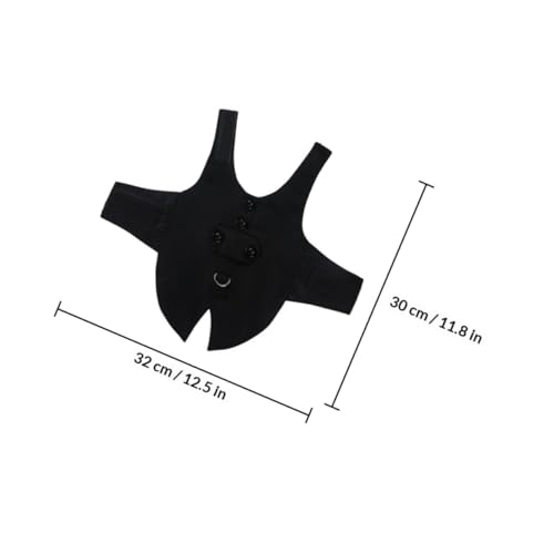 Disfraz Formal para Perro BESPORTBLE Talla S Negro miniatura 2