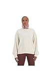 New Balance Women's Athletics French Terry Crew, Linen, X-Large
